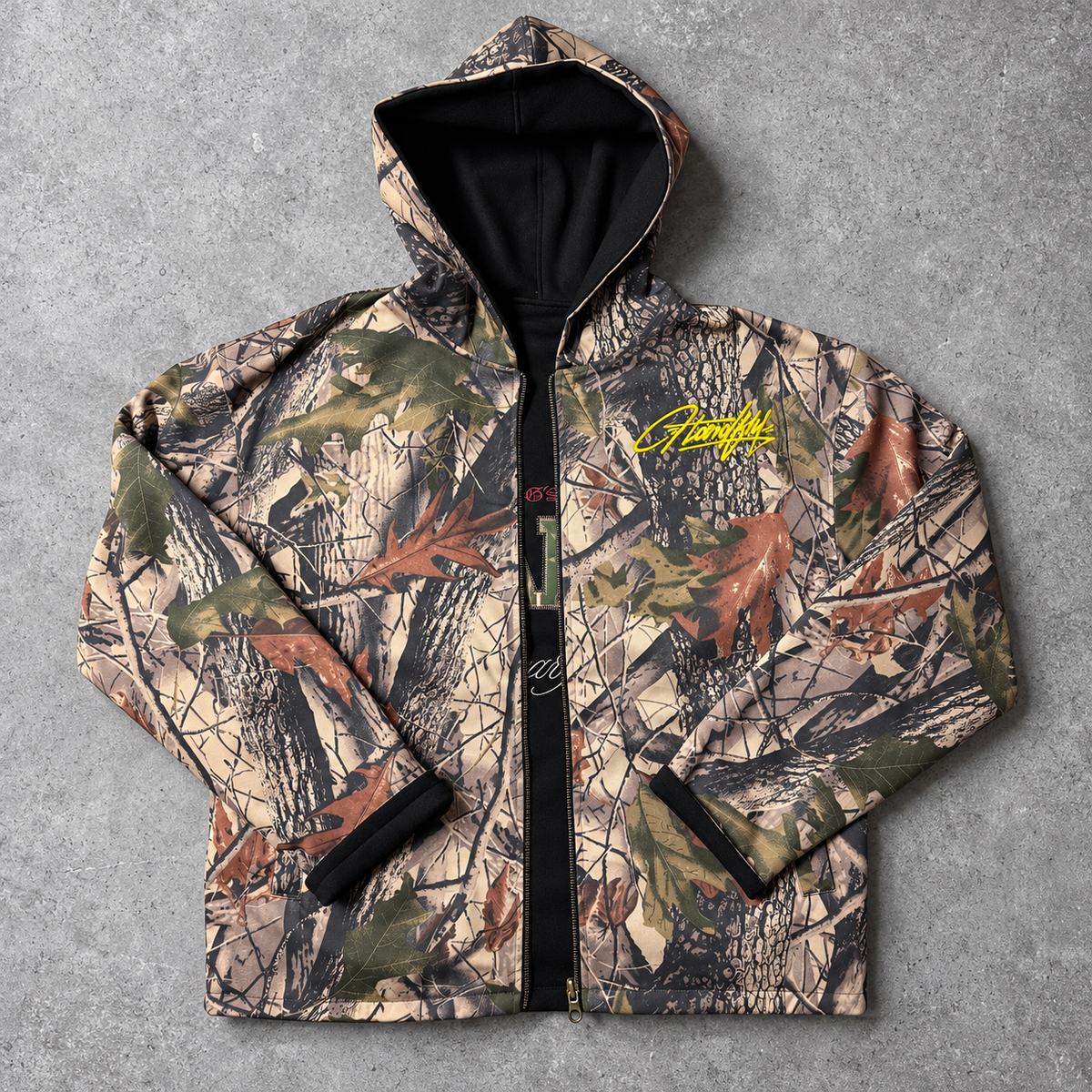 REALTREE REVERSIBLE BLACK