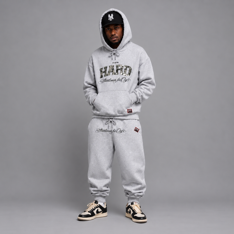 CONJUNTO CAMO ASH GREY