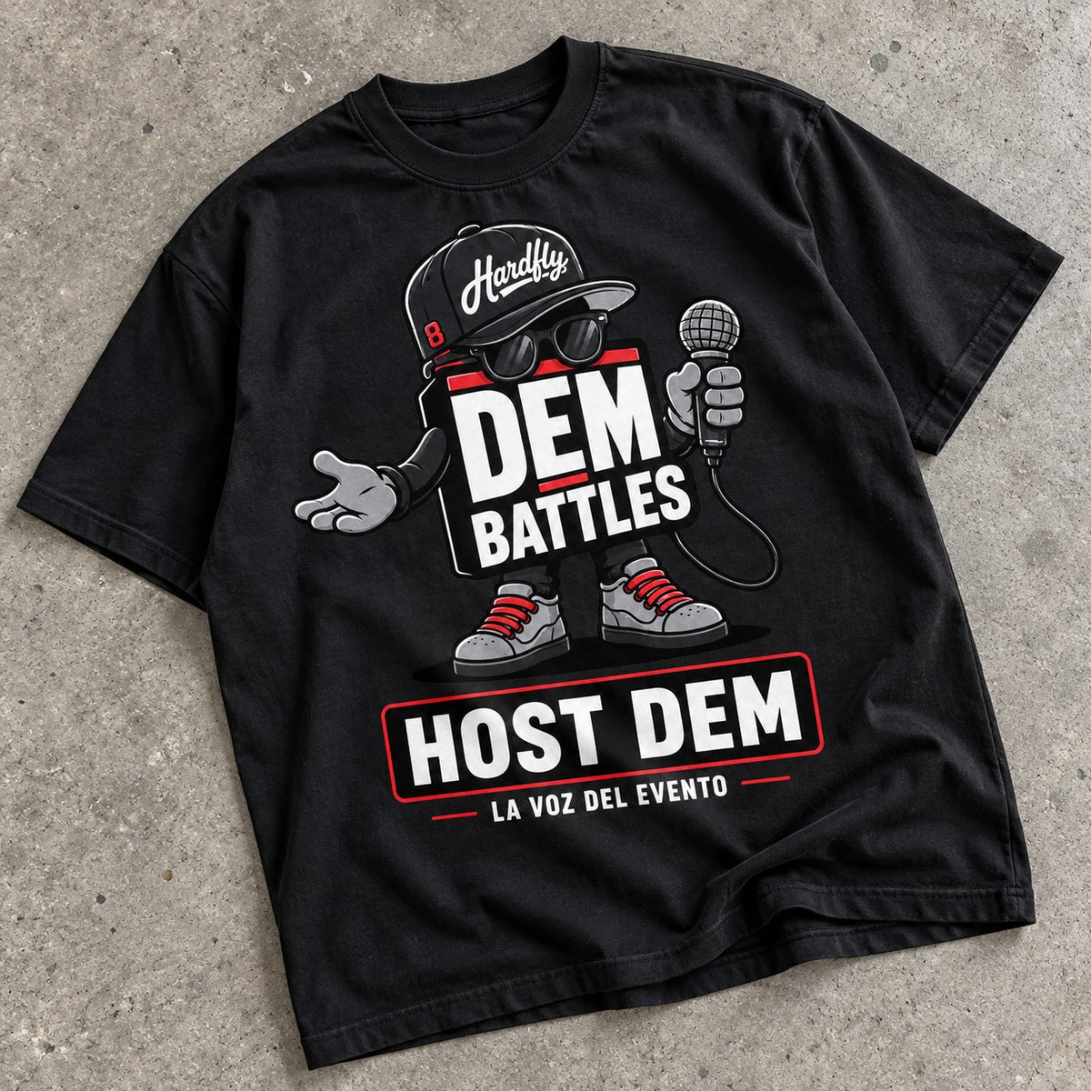 Polera DEM BATTLES Host Dem – Negra