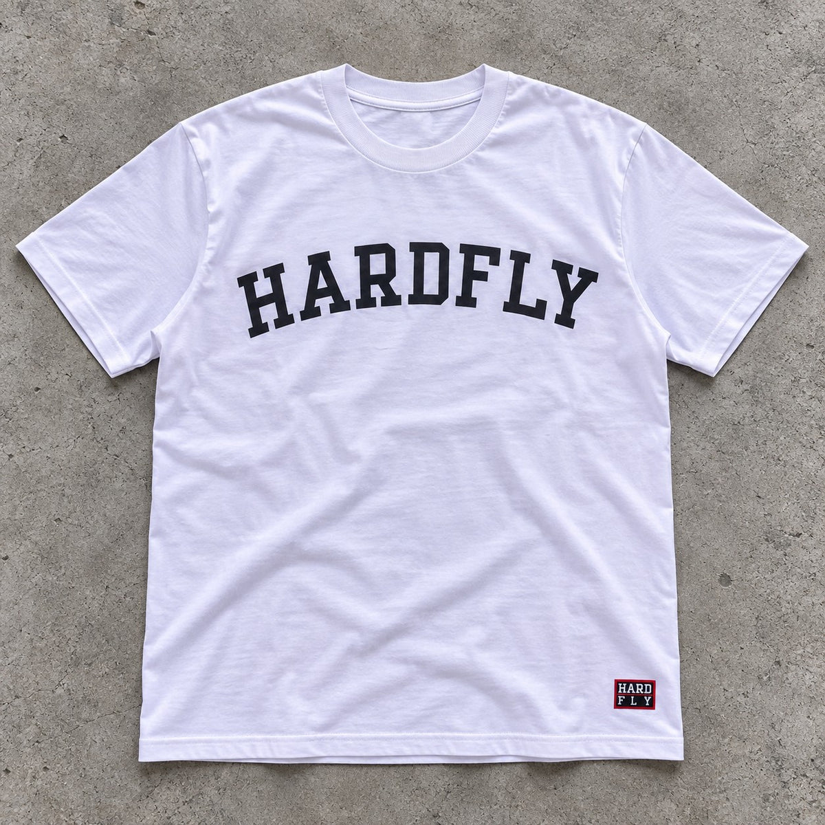 Polera HARDFLY College – Blanca