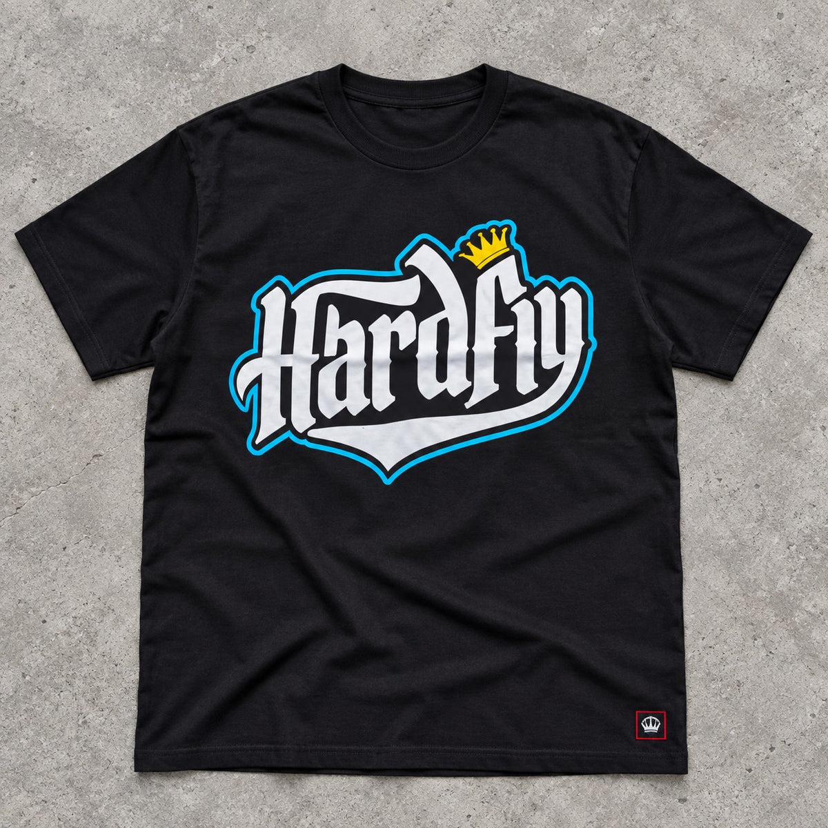 Polera Hardfly Corona Celeste – Negra