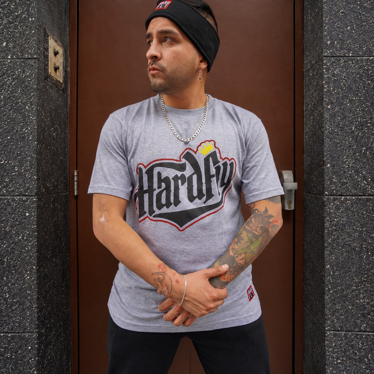 Polera Hardfly Corona – Gris