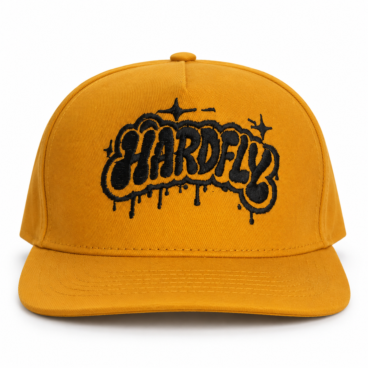 Gorra HARDFLY Graffiti – Mostaza