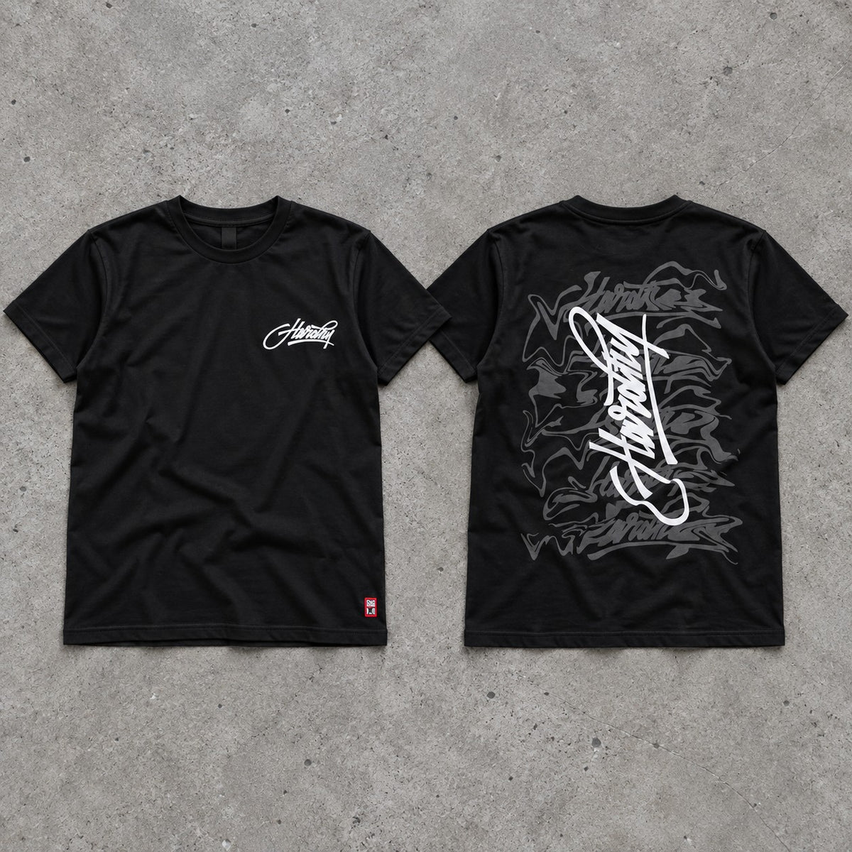 Polera Firma Espalda Graffiti – Negra