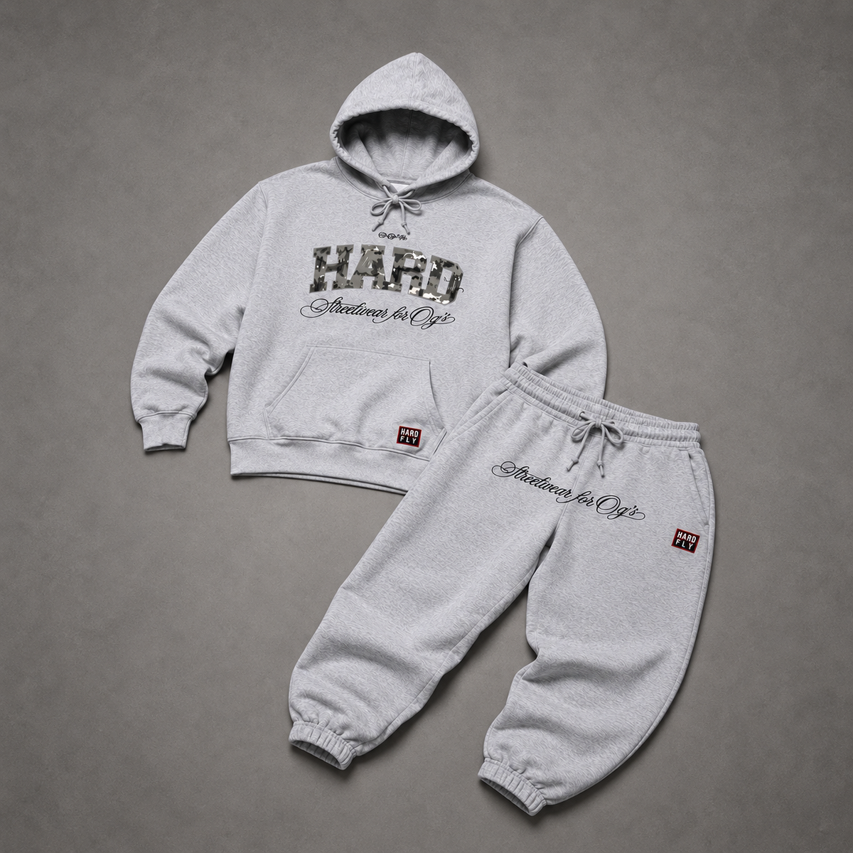 CONJUNTO CAMO ASH GREY