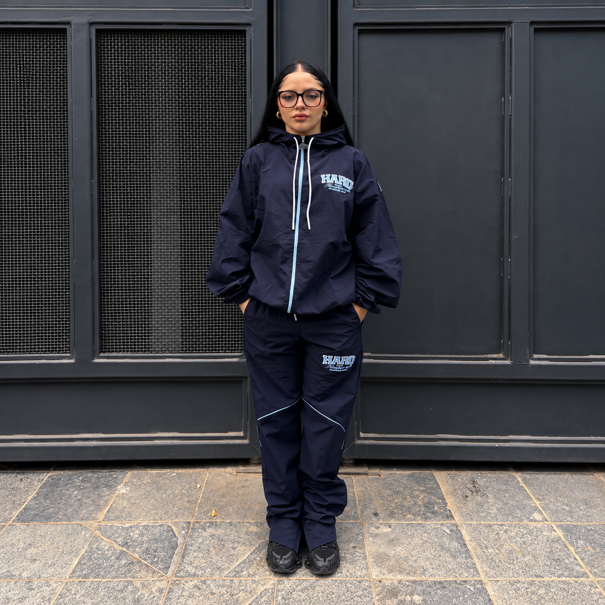 CONJUNTO STREET ARMOR NAVY/SKY BLUE UNISEX