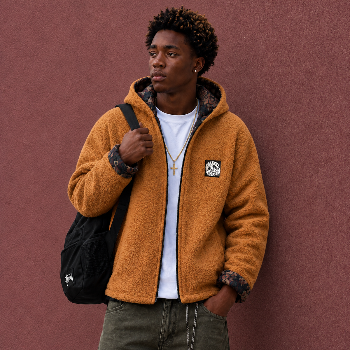 JACKET REVERSIBLE DUAL FLORAL OG