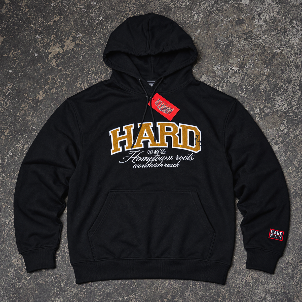 HOODIE BLACK/TIM