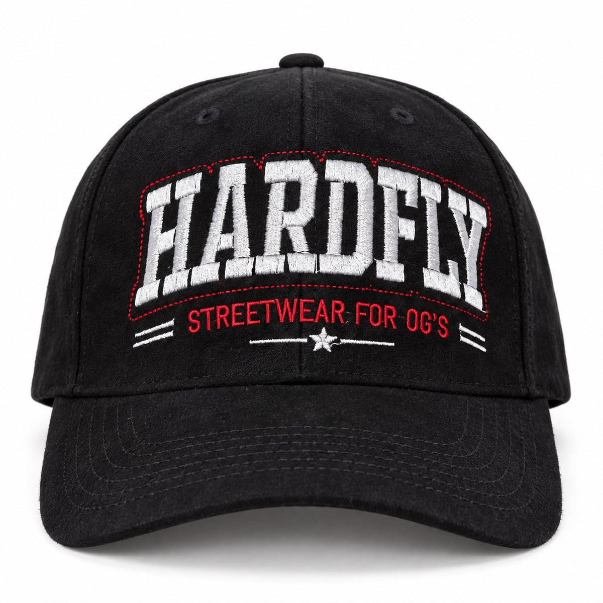 Gorra HARDFLY Streetwear – Negra