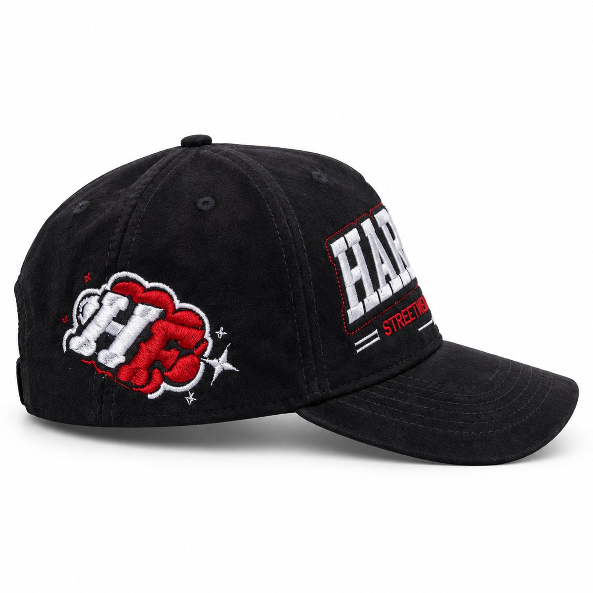 Gorra HARDFLY Streetwear – Negra