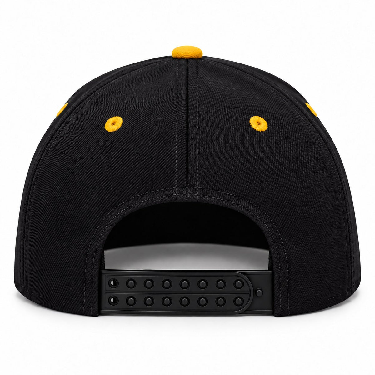 Gorra HARDFLY Streetwear – Negro/Amarillo