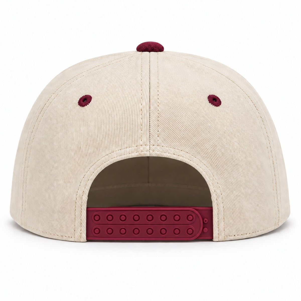 Gorra HARDFLY Gothic – Crema/Burdeo