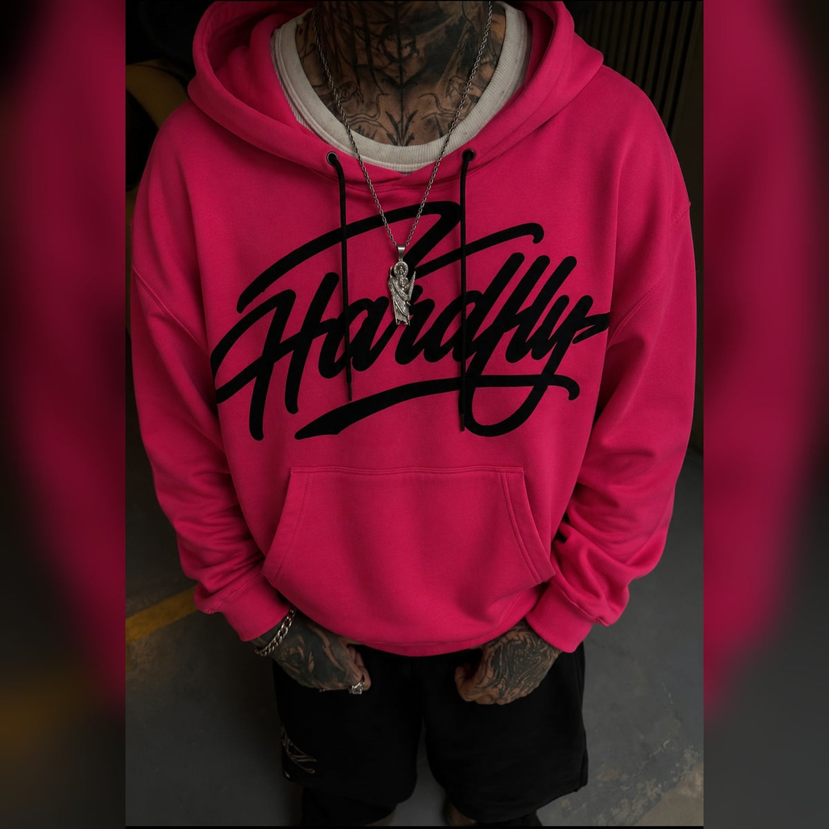 HOODIE PINK SMOKE
