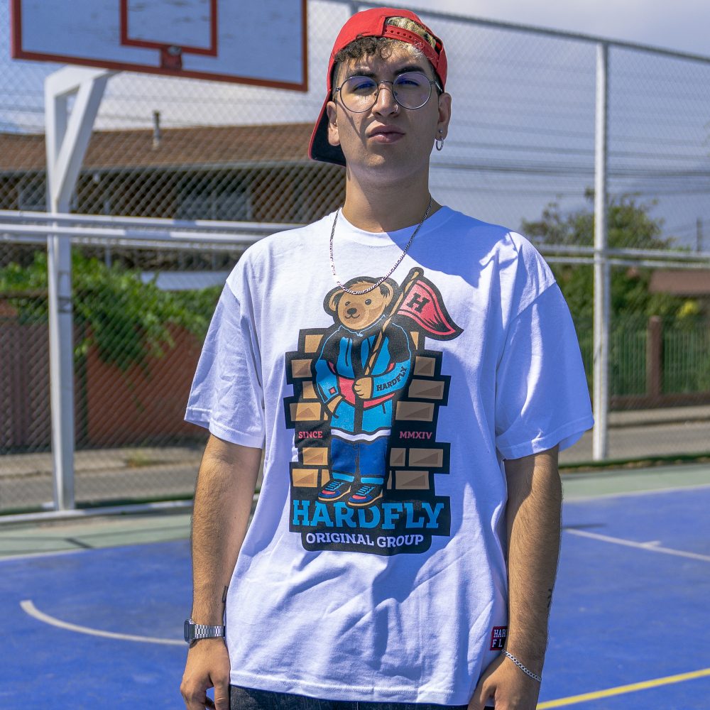 Polera Blanca Osito 2023 HF