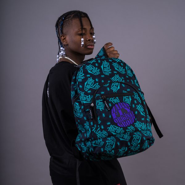 Mochila Negra / Turquesa Tag - Purple Circle 15L HF - Imagen 4