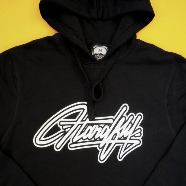 Hoodie Negro Flow HF - Imagen 3