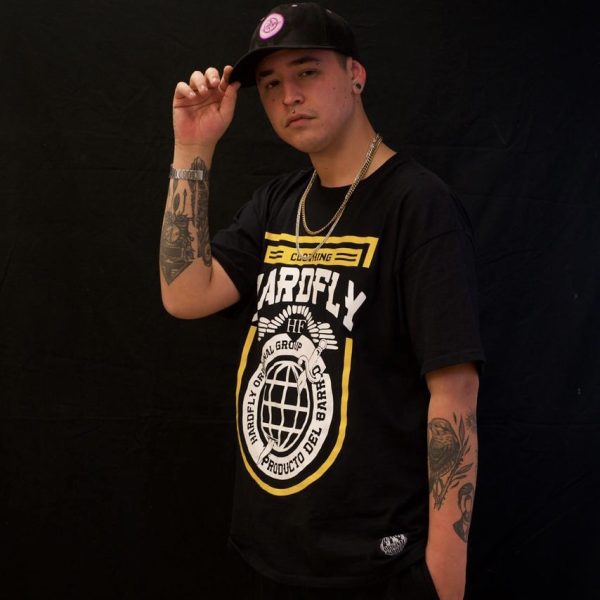 Polera Negra Old Hardfly - Imagen 2