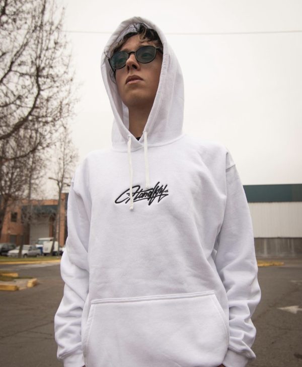 Hoodie Blanco v4 HF + Beanie HF - Imagen 3