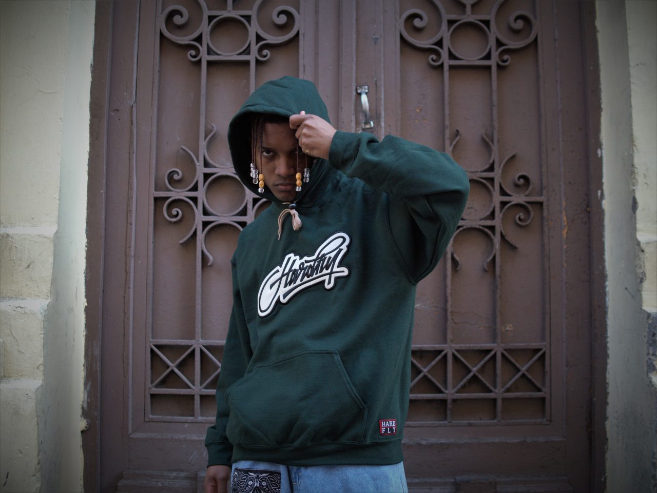 HOODIE VERDE OSCURO