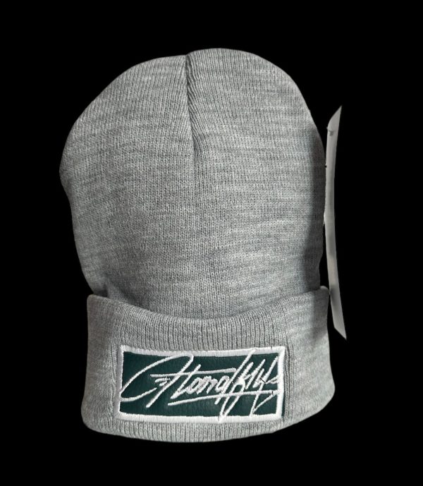 BEANIE GRIS MELANGE