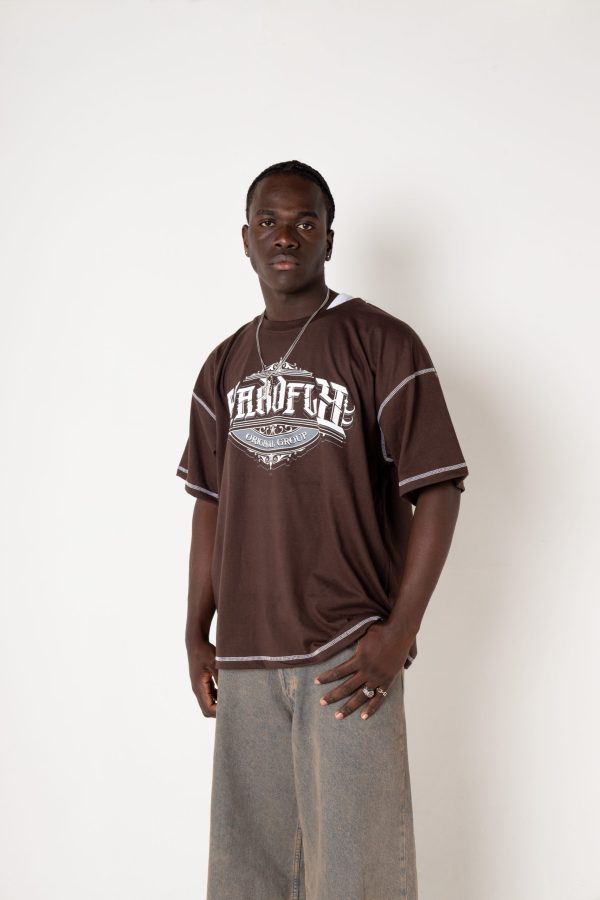 POLERA CAFE DROP ANIVERSARY 10 / LOWRIDER