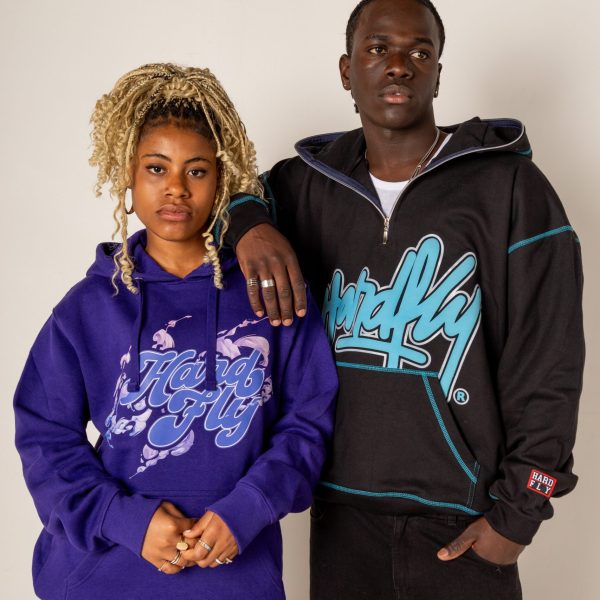 HOODIE MORADO ROSES