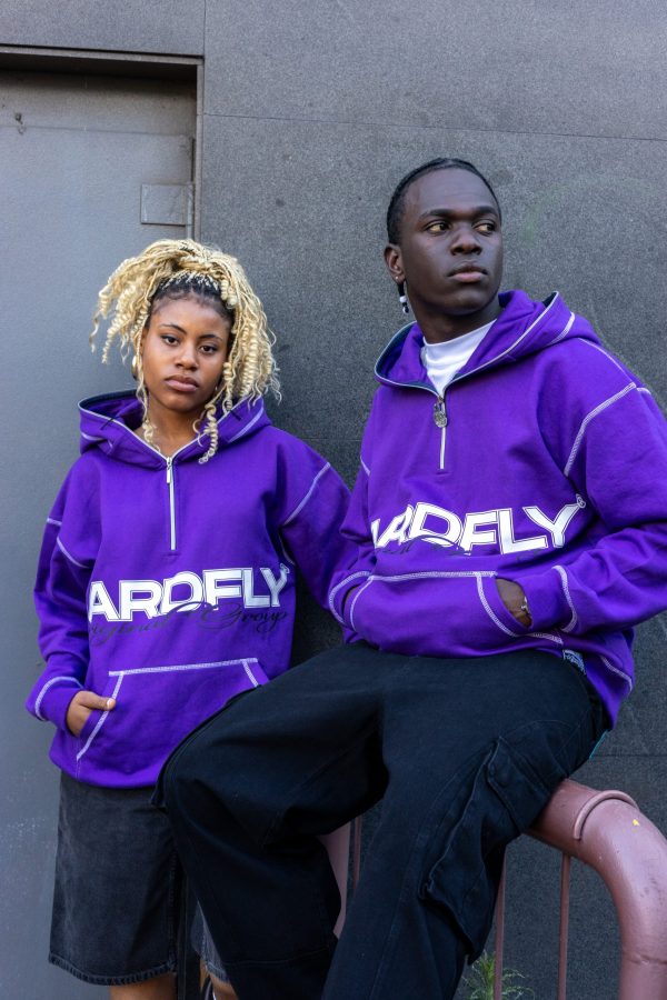 HOODIE MORADO DROP ANIVERSARY 10 OVERSIZE - Imagen 6