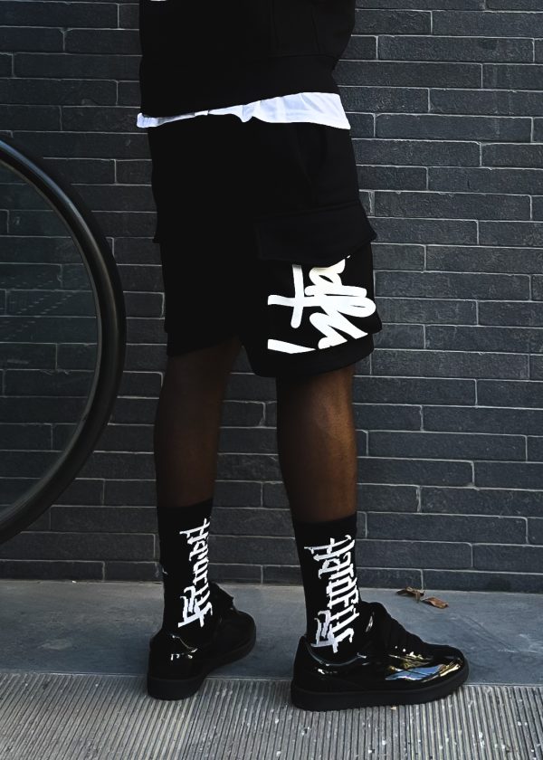 SHORT CARGO NEGRO - Imagen 2