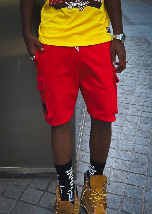 SHORT CARGO ROJO