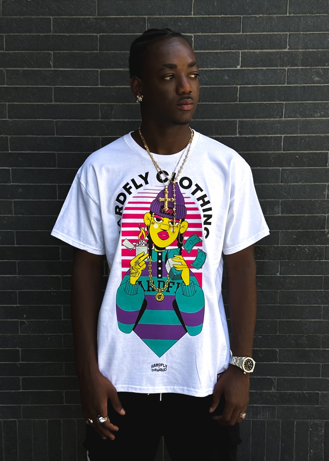 POLERA BLANCA HATKID3