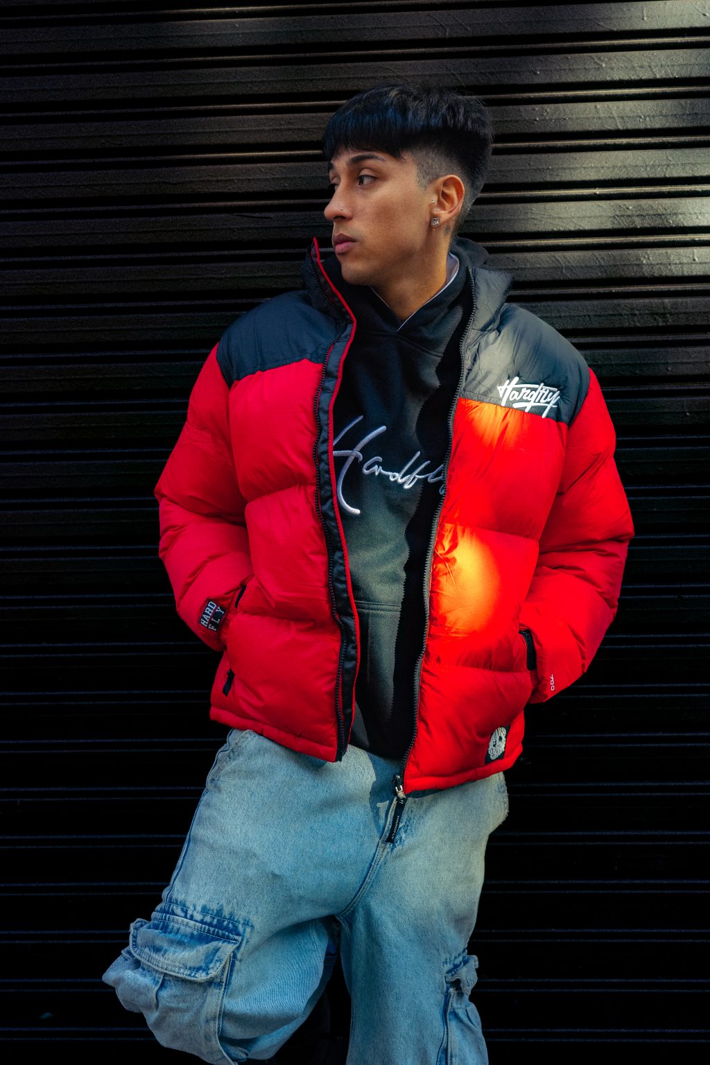 PUFFER 700 ROJO/NEGRO