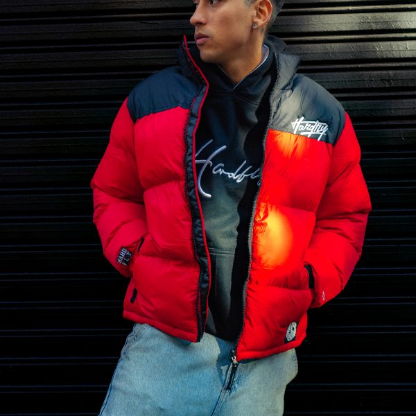 PUFFER 700 ROJO/NEGRO