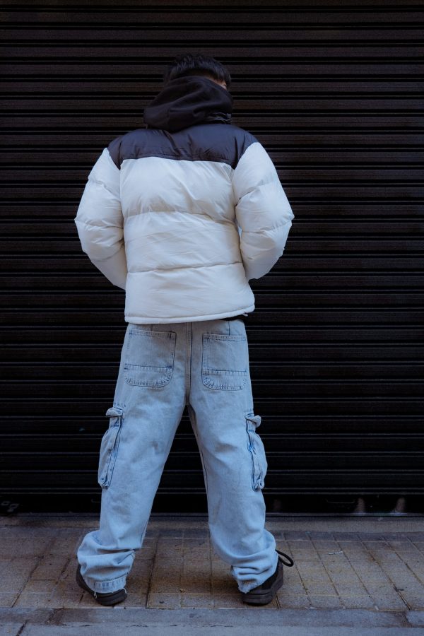 PUFFER 700 BLANCO/NEGRO - Imagen 2