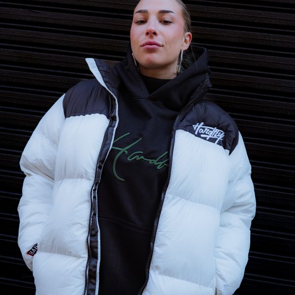 PUFFER 700 BLANCO/NEGRO