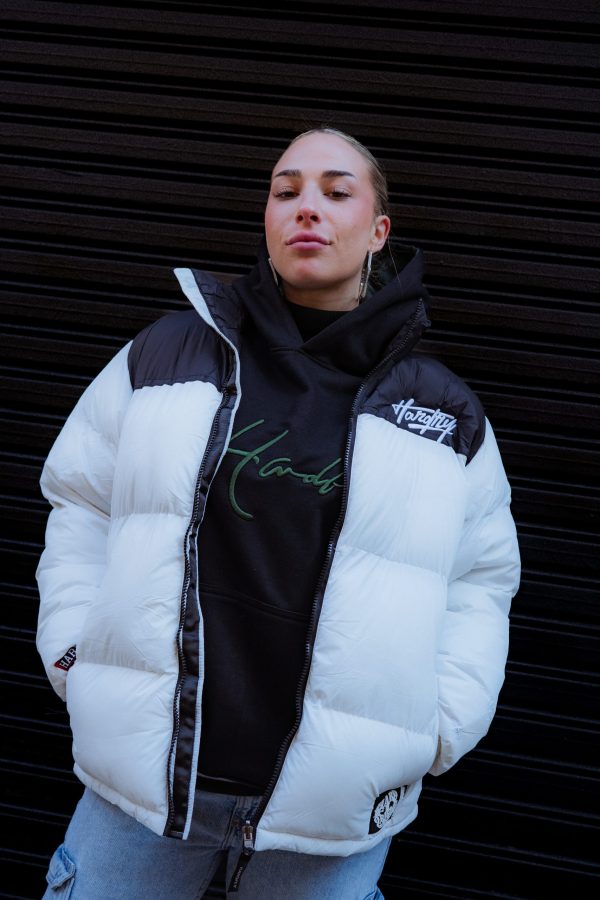 PUFFER 700 BLANCO/NEGRO