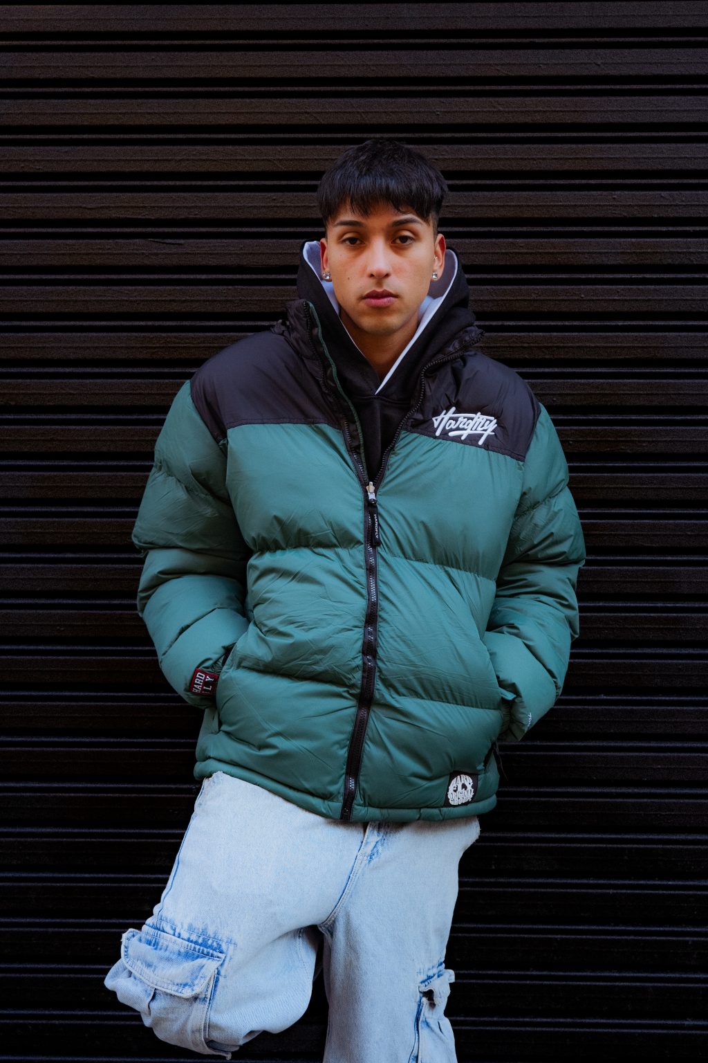 PUFFER 700 NEGRO VERDE