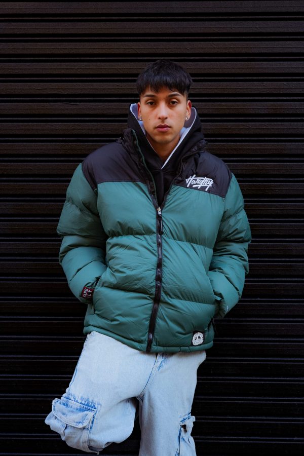 PUFFER 700 NEGRO VERDE