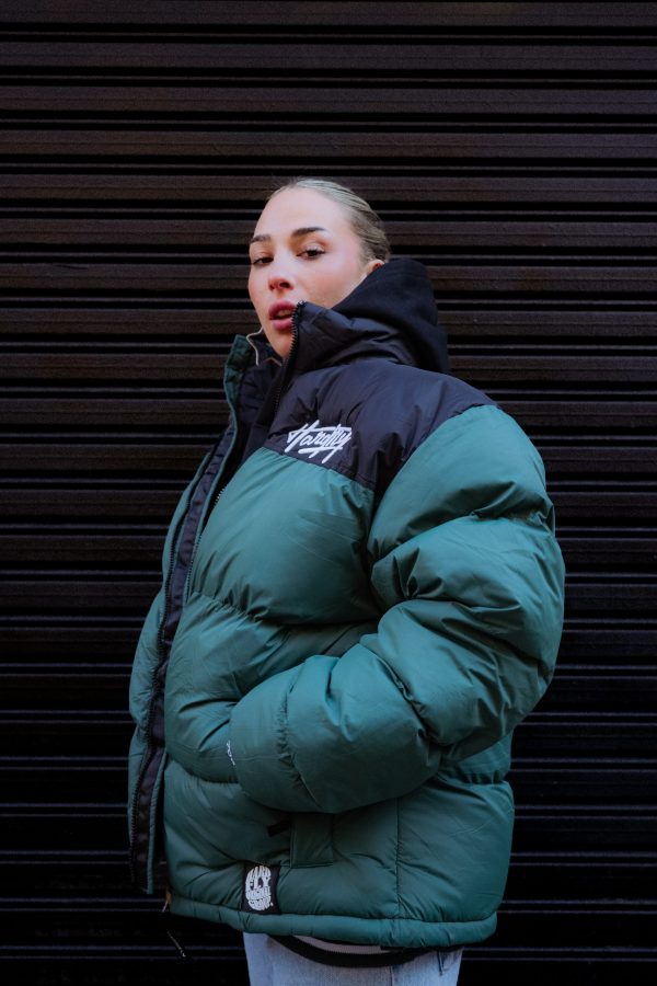 PUFFER 700 NEGRO VERDE - Imagen 7