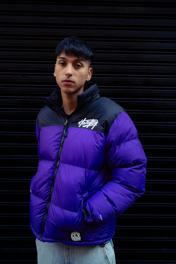 PUFFER 700 MORADO/NEGRO - Imagen 3