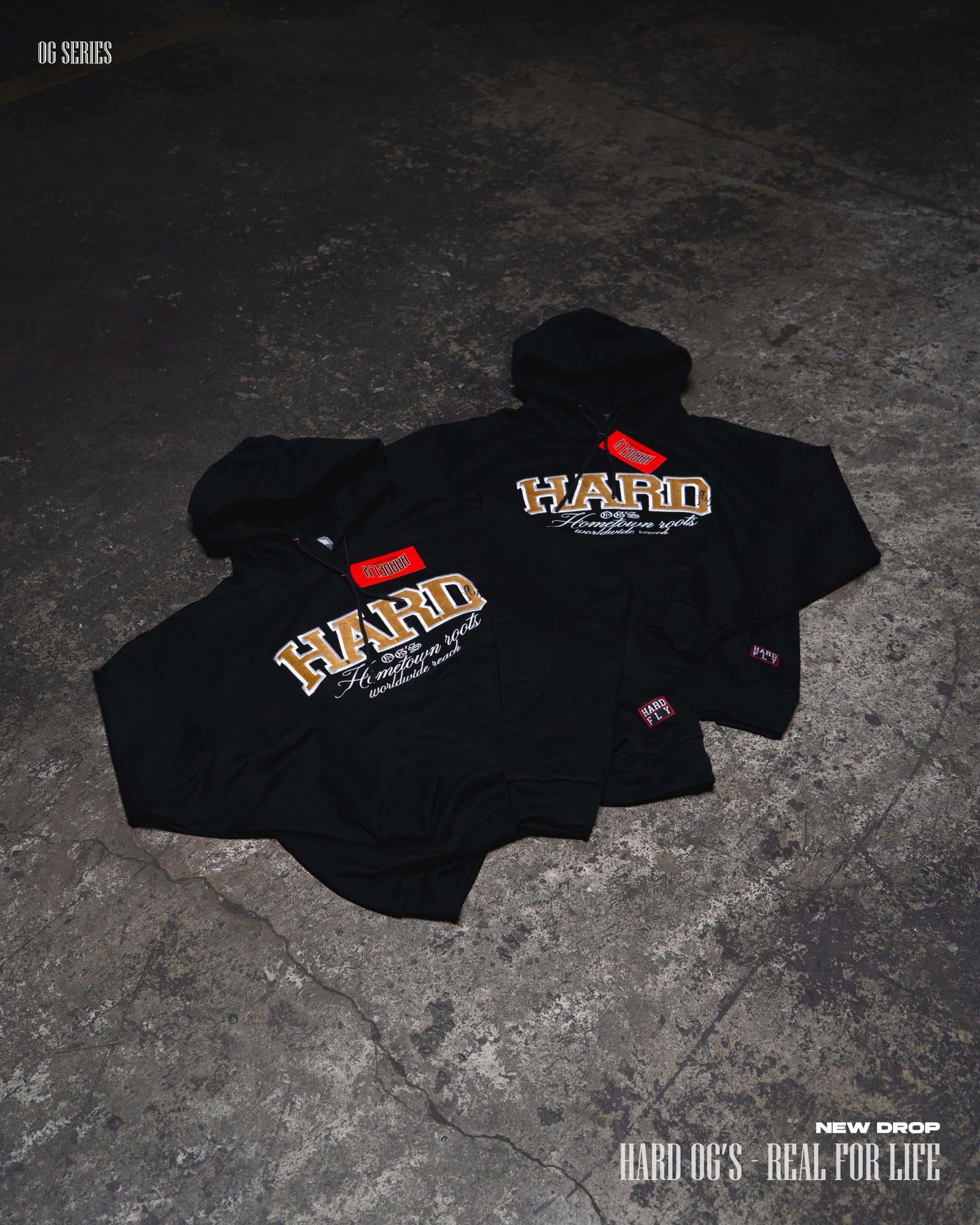 HOODIE BLACK/TIM