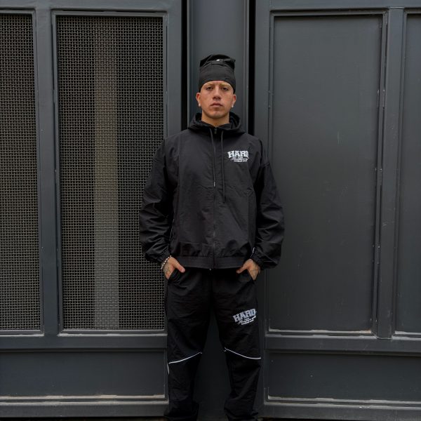 CONJUNTO STREET ARMOR BLACK/WHITE