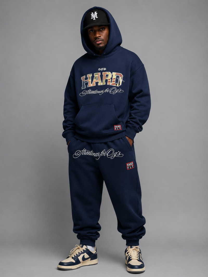 HOODIE BOXY + JOGGER MIDNIGHT NAVY